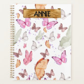 rose gold butterfly planner (Voorkant)