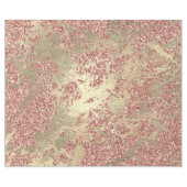 Rose Gold Champaigne Marble Glitter Metal Strokes Cadeaupapier (Vlak)