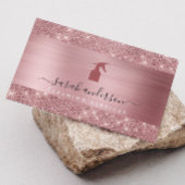 Rose Gold Chic Cleaning Services Visitekaartje