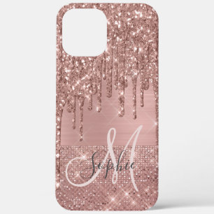 Rose Gold Chic Monogram Case-Mate iPhone Case