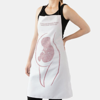 Rose Gold Doula & Postpartum Geboorte Coach Schort