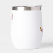 Rose Gold Floral Butterfly Custom Text (Links)