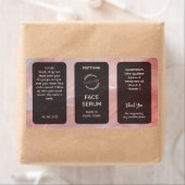 Rose Gold Glitter Serum Etiket (Insitu)