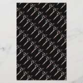 Rose Gold Hair Salon Herenopening Covid Veiligheid Flyer (Achterkant)