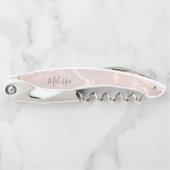 Rose Gold  Ink Marble  Kurkentrekker (Voorkant)