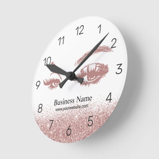 Rose Gold Lashes Makeup Artist Eyelash Salon Ronde Klok (Hoek)