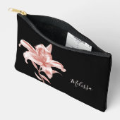 Rose Gold Lily Black | Your Name Etui (Open)