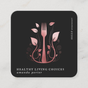 Rose Gold Logo   Voeding Visitekaartje