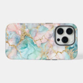 Rose Gold Marble iPhone Hoesje (Achterkant horizontaal)