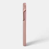 Rose Gold Metallic Drip Samsung Galaxy Hoesje (Linkerkant)