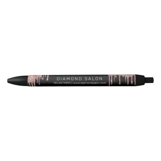 Rose Gold Nagelstudio Promotionele Custom Pen (Voorkant)