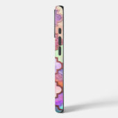 Rose Gold & Pastel Moroccan Quatrefoil Case-Mate iPhone Case (Achterkant / Links)