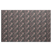 Rose Gold Salon Hart Logo Kapper Stof (Fat Quarter)