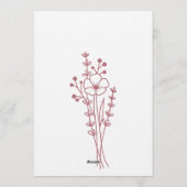 Rose Gold Sixty & Sensational Photo 60th Birthday  Kaart (Achterkant)