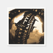 Rose Gold Steampunk Servet (Voorkant)