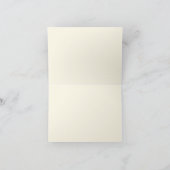 Rose Gold Stijl Filigraan Script Bedankt (Binnen)