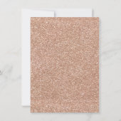 Rose Gold Taco ''bout Love Koppels bruiloft Kaart (Achterkant)