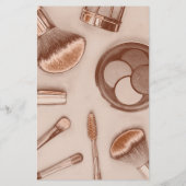 Rose Gold Visagist Schoonheidssalon Flyer (Achterkant)