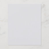 Rose Gold Whisk Bakery Bedrijfsheropening Flyer (Achterkant)