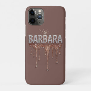 💖 Rose Goud “Barbara” Luxe Glow Diamant Glitter Case-Mate iPhone Case