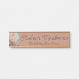 Rose Goud Kantoor Deur Bord Naambord Deurbordje