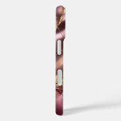Rose Goud Marmeren Hoestelcase Luxe Abstract Case-Mate iPhone Case (Achterkant / Rechts)