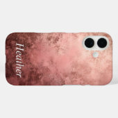 Rose Goud Textuur Achtergrond Case-Mate iPhone Case (Achterkant (horizontaal))
