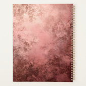 Rose Goud Textuur Achtergrond Planner (Achterkant)