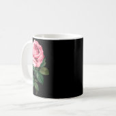 Rose Graphic Premium Tri-blend Koffiemok (Voorkant links)