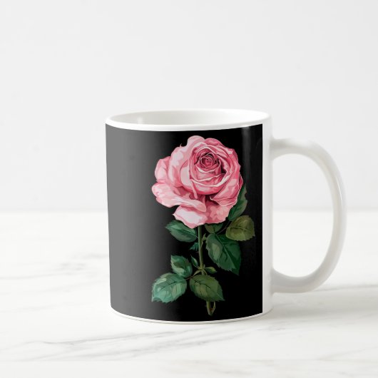 Rose Graphic Premium Tri-blend Koffiemok (Rechts)