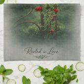 Rose Hand Towel Theedoek (Gevouwen)