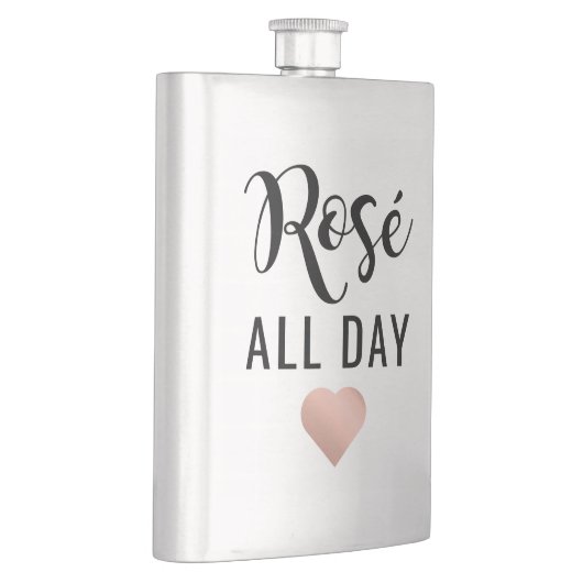 Rosé hele dag heupfles (Rechts)