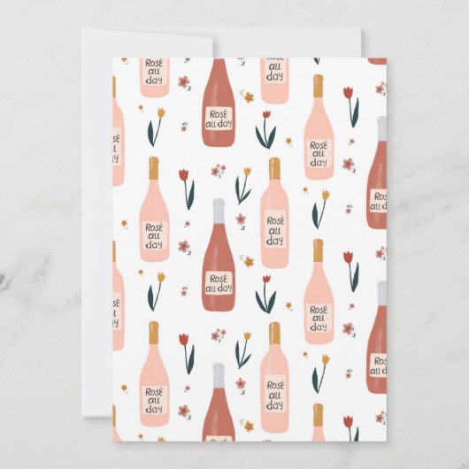 Rosé hele dag wijnmakerij Vrijgezellenfeest Schatt Kaart (Achterkant)