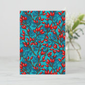Rose hips, red and blue (Staand voorkant)