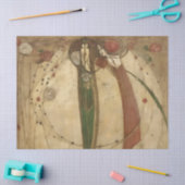Rose House van Margaret MacDonald MacKintosh Tissuepapier (Craft)