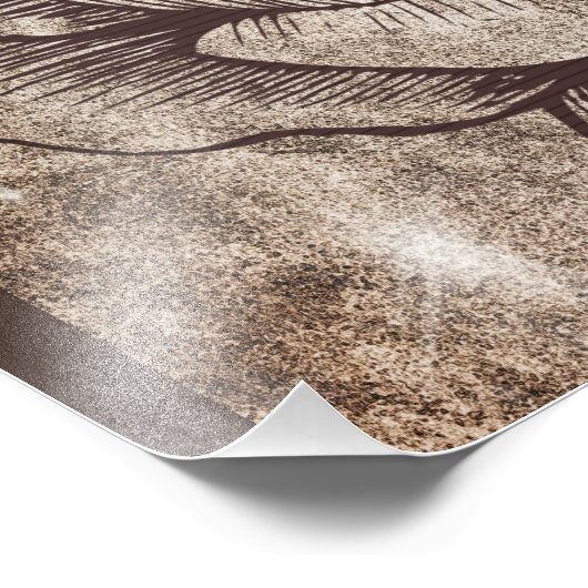 Rose Ink Drawing Foto Afdruk (Hoek)