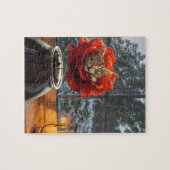 Rose Kat Droom Legpuzzel (Horizontaal)