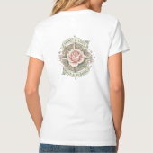 Rose Kompas Bliss Tattoo T-shirt (Achterkant)