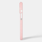 Rose Kwarts Handtekening op Vlekkerig Mistige Roze Case-Mate iPhone Case (Achterkant / Links)