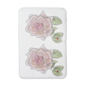 Rose & Ladybird Badmat (Voorkant Verticaal)