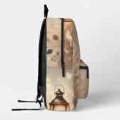 Rose Lantern Glow Bouquet Bedrukte Rugzak (Links)