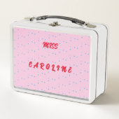 Rose Metal Lunchbox (Voorkant)