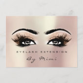 Rose Metallic Lash Makeup Artist Certificaat Cadea (Achterkant)