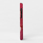 ROSE on Red Background Case-Mate iPhone Case (Achterkant/links)