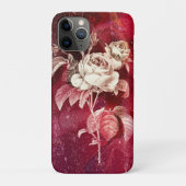 ROSE on Red Background Case-Mate iPhone Case (Achterkant)