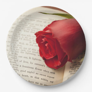 Rose on Shakespeare Papieren Bordje
