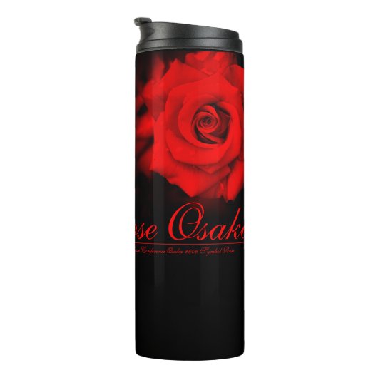 Rose Osaka：Thermal Tumbler Thermosbeker (Geroteerd rechts)
