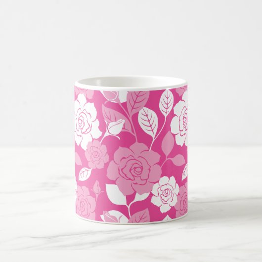ROSE PATTERN (PINK) KOFFIEMOK (Center)