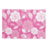 ROSE PATTERN (PINK) KUSSENSLOOP (Achterkant-Links)