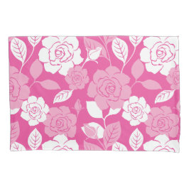 ROSE PATTERN (PINK) KUSSENSLOOP